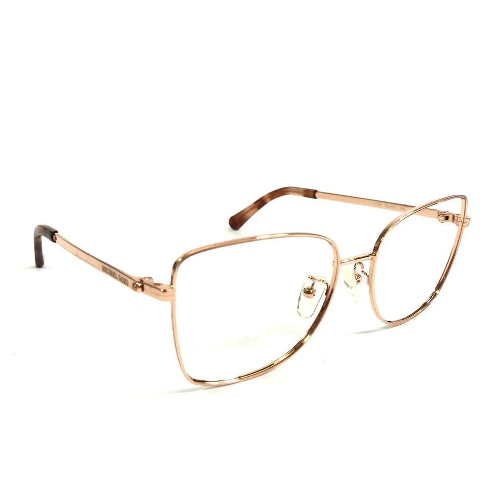 Michael Kors Eyeglasses Frames MK3035 Memphis 1108 Rose Gold Wire Rim 54-16-140